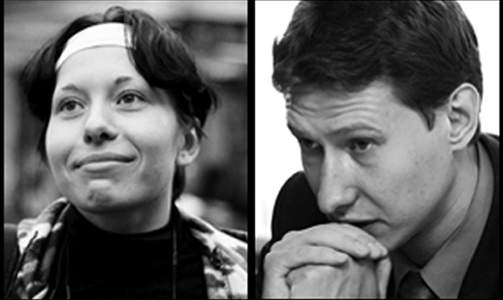 DREPT: Anastasiya Baburova og Stanislav Markelov. Foto: NOVAYA GAZETA/AFP/SCANPIX