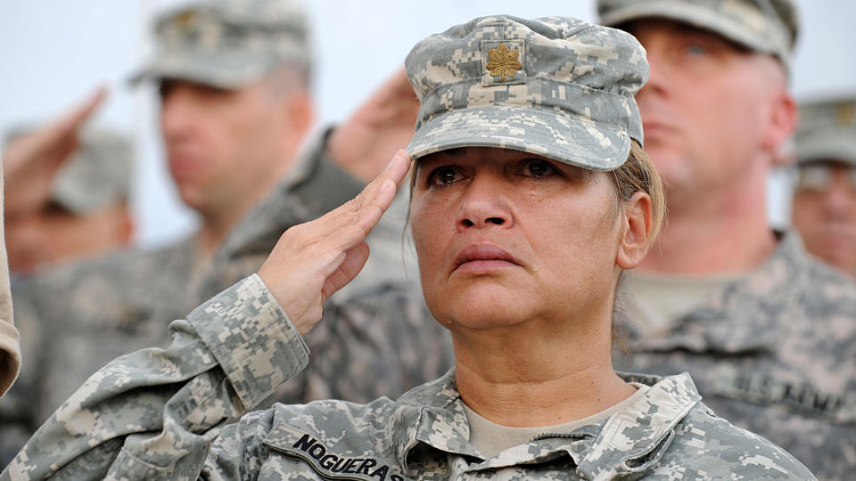 FLERE BEG�R SELVMORD: Selvmordsraten blant amerikanske soldater er den h�yeste p� flere ti�r.Illustrasjonsfoto: AFP /Shah Marai