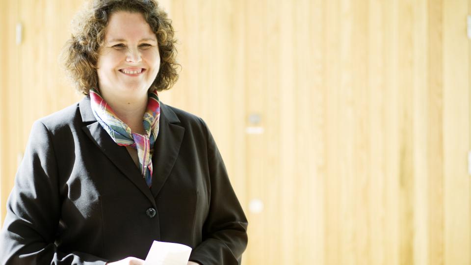 DELER UT FLERE MILLIARDER: Handelsminister Sylvia Brustad gir �kte tilskudd til Innovasjon Norge, for � st�tte nye norske bedrifter. Foto: Kyrre Lien / SCANPIX