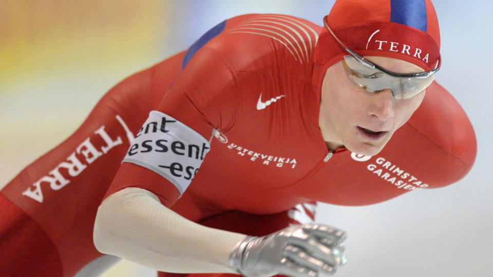 NUMMER TO BAK KRAMER: �n uke f�r VM p� hjemmebane viser H�vard B�kko solid form. Foto: AFP / JENS-ULRICH KOCH