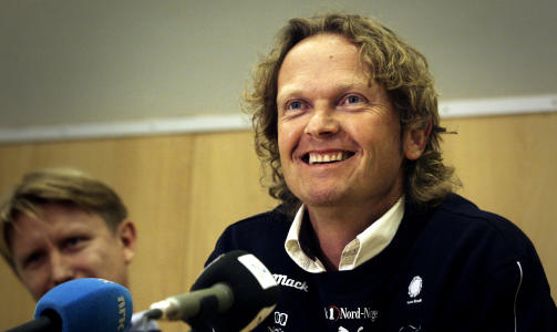IF YOU WANT TO MAKE LOVE TO NORMARK'S BODY: You have to make love to his brain.  Foto: Jan-Morten Bj�rnbakk, SCANPIX