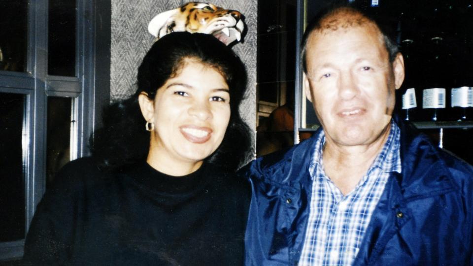 I FARCS VOLD: Svenske Roland Larsson (69) ble kidnappet i Colombia i mai 2007. Samboeren Diana Patricia Pe�a ble ogs� tatt, men sier hun klarte � r�mme etter fire dager. Foto: Privat