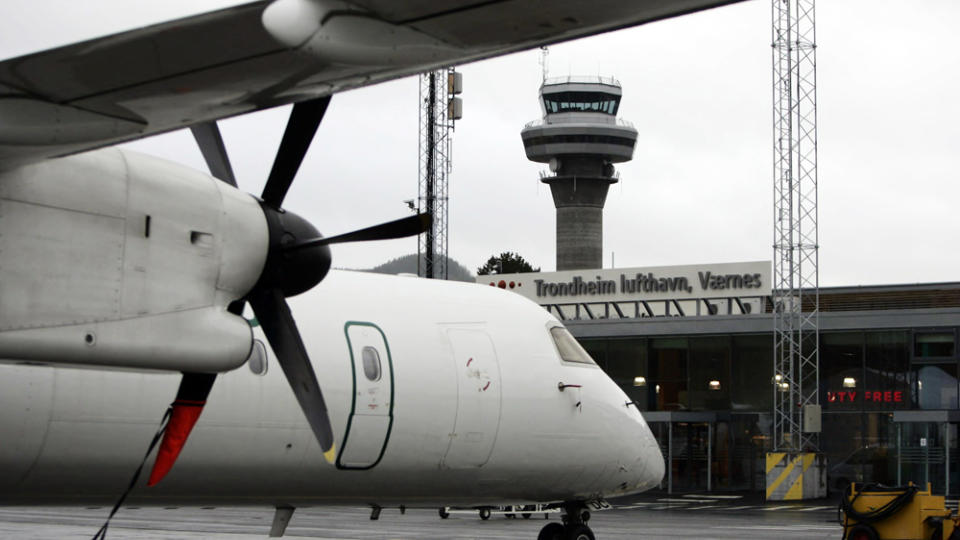 ST�R FREMDELES: Trondheim lufthavn, V�rnes. Foto: GORM KALLESTAD/SCANPIX