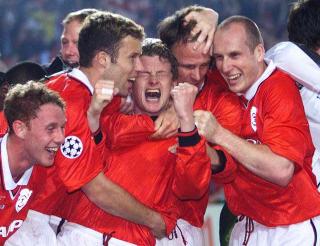 AVGJORDE FINALEN: Dette vil Ole Gunnar Solskjær alltid huskes for, scoringen som sikret Manchester United seieren i Champions League-finalen i 1999. Foto: Dan Chung/REUTERS AVGJORDE FINALEN: Dette vil Ole Gunnar Solskjær alltid huskes for, scoringen som sikret Manchester United seieren i Champions League-finalen i 1999. Foto: Dan Chung/REUTERS