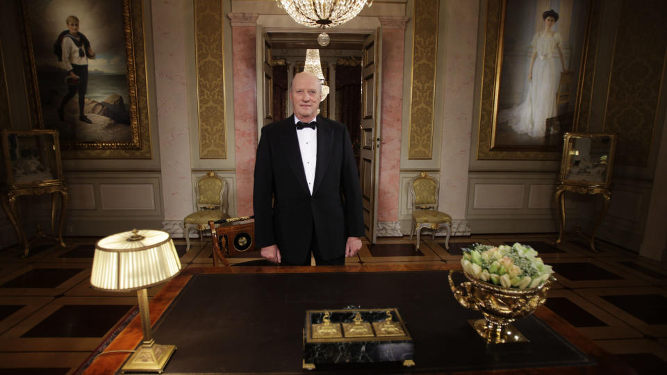 NEKTER FOR KONGE-OVERV�KING: Forsvarets sikkerhetstjeneste nekter for at de har �pnet slottets epost, melder Aftenposten. 
Foto: Jon Eeg / SCANPIX / POOL