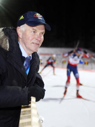EN TABBE? Skiskytterpresident Anders Besseberg bommet da de tildelte VM i skiskyting til S�r-Korea, mener Hegle Svendsen. 
Foto: Heiko Junge / SCANPIX .