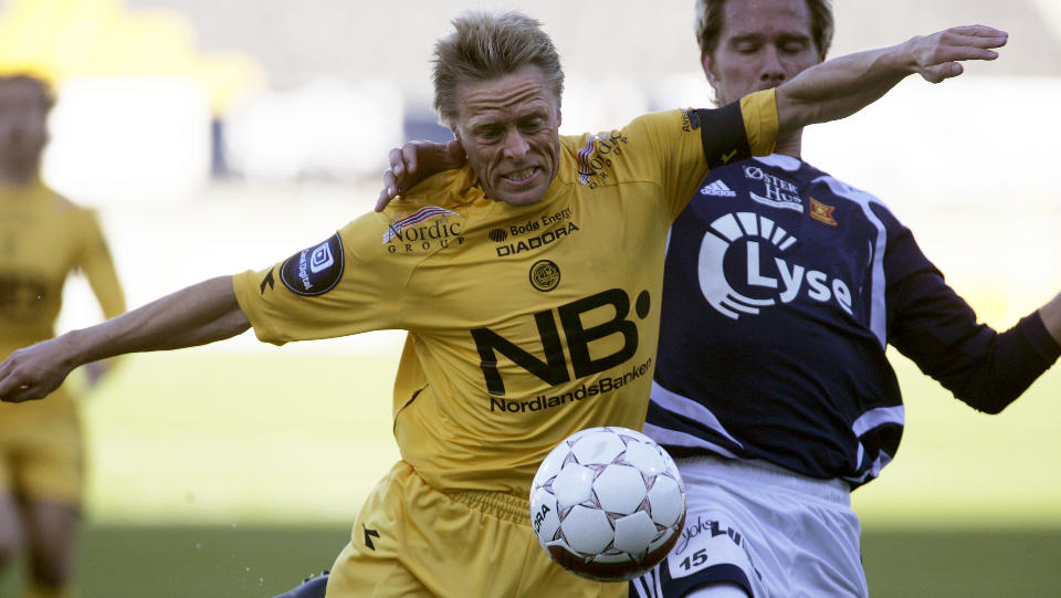 SNART ALVOR: Det n�rmer seg seriestart, og kaptein Jan-Derek S�rensen er ikke forn�yd med det som skjer i Glimt-laget om dagen. Foto: Bj�rn Erik Rygg Lunde/Scanpix