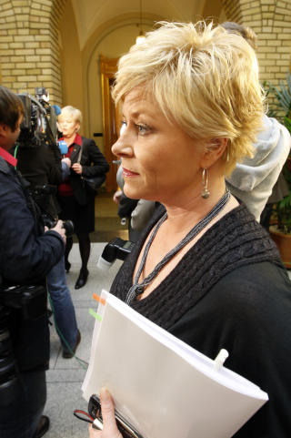 BRA DE RYDDER OPP: Det mener Siv Jensen. 
Foto: Lise �serud / SCANPIX