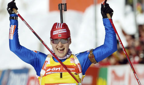 VERDENSTOPPEN: Verdenscupleder Jekaterina Jurieva er en av dem som if�lge rapporter i g�r skal ha avlagt positiv A-pr�ve.  Foto: SCANPIX/REUTERS/Alessandro Bianchi