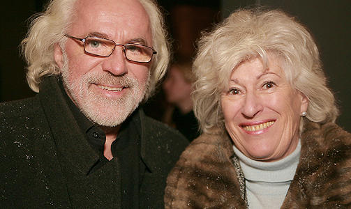 JOURNALIST: Mona Levin og samboeren Fredrik R�tter. Foto: STELLA PICTURES
