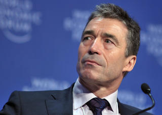 KANDIDAT: Danmarks statsminister Anders Fogh Rasmussen. Foto: AFP/ERIC PIERMONT/SCANPIX