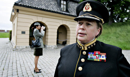 IKKE AKTUELL: Brigader Kristin Lund, her avbildet da hun var oberst, har ikke s�kt toppjobben og er dermed ikke aktuell. Foto: OLE C. H. THOMASSEN/Dagbladet