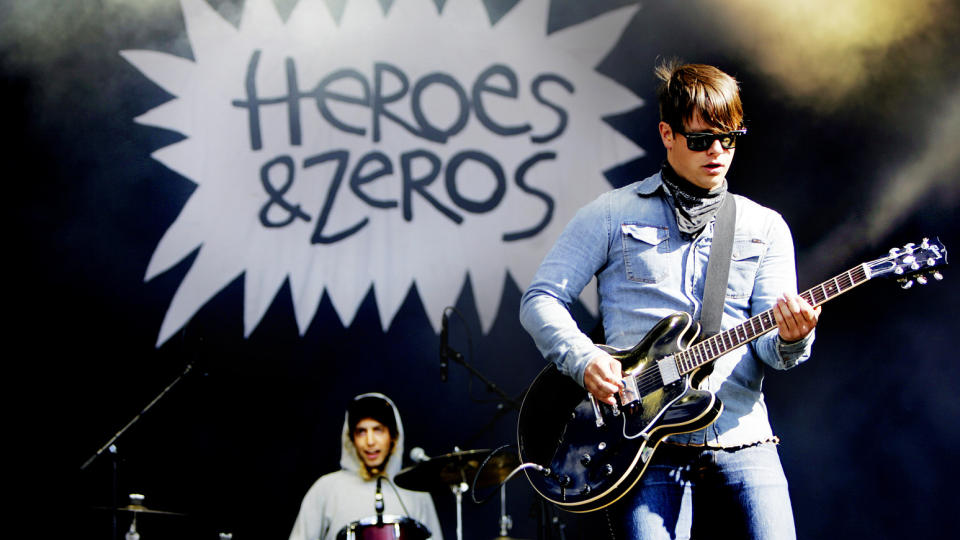EKTE VARE: Tidligere �Ur�rt�-vinnere Heroes & Zeros mener �Ur�rt� byr p� ekte vare, i motsetning til Idol og X-Factor. &mdash;Det er jo are karaoke, sier sanger og gitarist Hans J�rgen Undelstvedt (foran). Foto: H�kon Mosvold Larsen / SCANPIX
