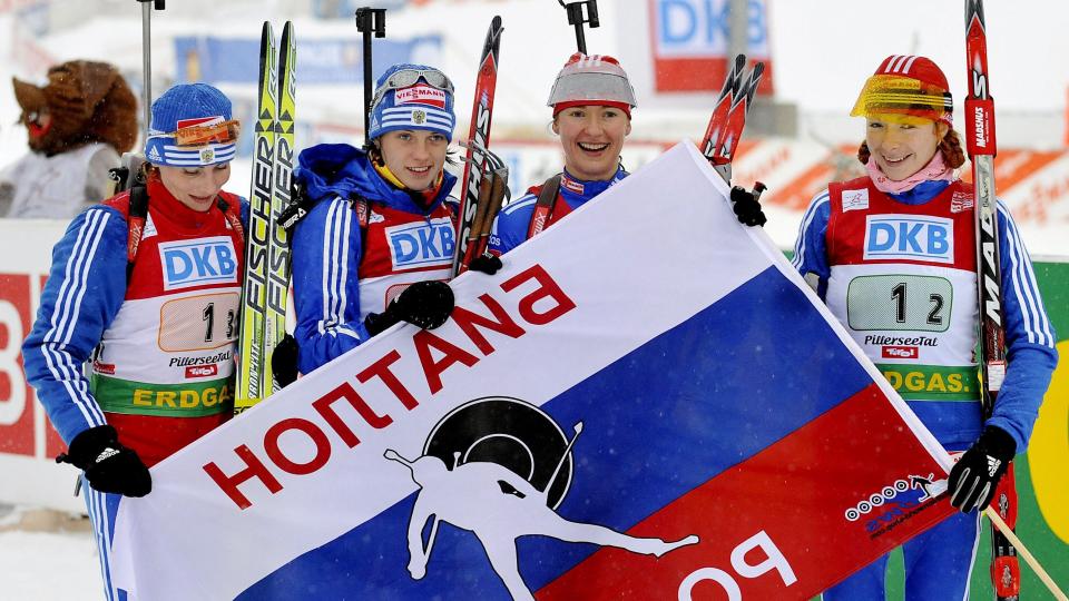 Brukte kinesisk EPO: En svensk lege hevder at de russiske skiskytterne som er siktet for doping brukte kinesisk EPO.  Foto: EPA/VERONIKA WIMMER