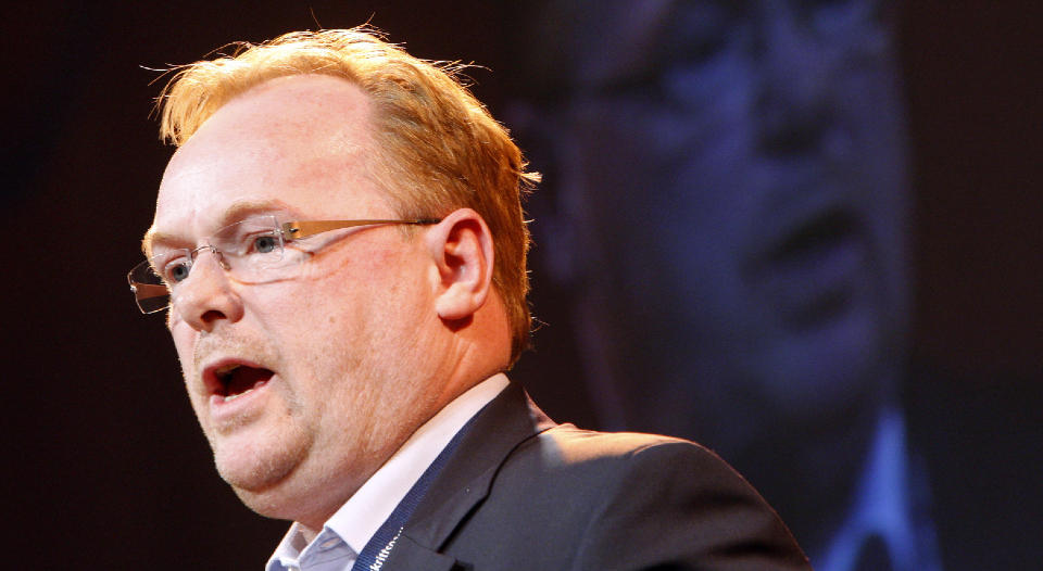 M� HA RIS BAK SPEILET: FrPs Per Sandberg presiserte under partiets landsm�te i fjor at lokallagene kan velge � utestenge medlemmer, som anses � �delegge for partiet.