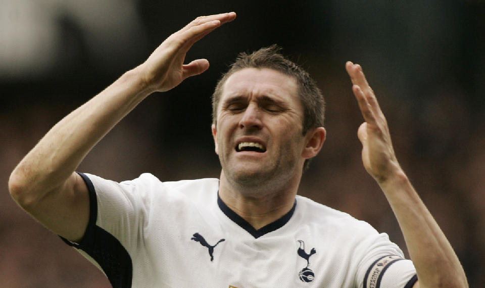 FRUSTRERENDE ETTERMIDDAG: Robbie Keane var tilbake i Spurs-tr�ya, og selv om han var forn�yd med velkomsten, var han mest skuffet over forspilte sjanser. Foto: Scanpix/AP Photo/Sang Tan