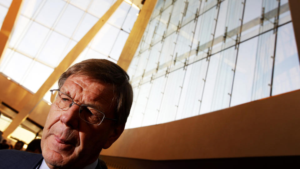 - STOR NOK: - Regjeringen har levert en bankpakke som n� trolig er stor nok og utformet godt nok til � normalisere kredittmarkedet, sier NHO-direkt�r Finn Bergesen jr. 
Foto: H�kon Mosvold Larsen / SCANPIX