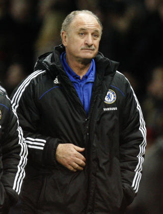 FIKK FYKEN: Luis Felipe Scolari. Foto: Jon Super / AP.