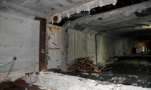 VEIEN MOT �ST: Her ender senketunnellens �stg�ende l�p og fortsetter mot Ekebergtunnellen.