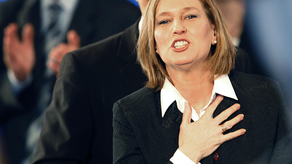 VALGVINNER: Med knappest mulig margin ligger utenriksminister Tzipi Livni og Kadima-partiet an til � vinne valget. Foto: REUTERS/Gil Cohen Magen/SCANPIX