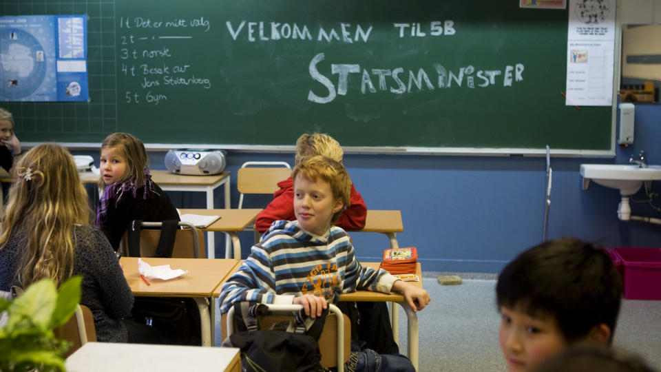 - �NSKER IKKE MUSLIMSK BARNESKOLE: Det sier Frp-politiker Camilla Wilhelmsen. Illustrasjonsfoto:SCANPIX