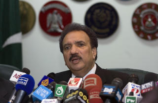 REHMAN MALIK: Medgir at angrepet ble delvis planlagt i Pakistan. Foto: Scanpix