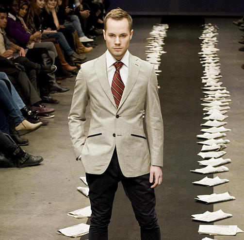 INNSVING: Oslo Fashion Week i dag. Foto: Stella Pictures