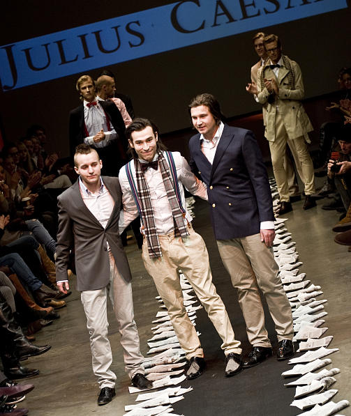 JULIUS CAESAR: Kolleksjonen for h�sten 2009 ble vist under Oslo Fashion Week i ettermiddag. Foto: Stella Pictures