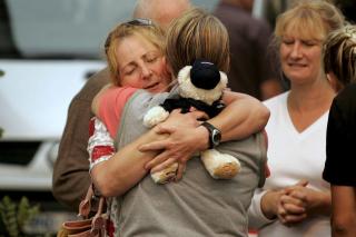 F�LELSESLADET: Marysville er en av de hardest rammede tettstedene i brannene som har herjet Australia. Totalt tror myndighetene at minst 181  har omkommet og 1 800 hus �delagt i brannene. Foto: EPA/RAOUL WEGAT/SCANPIX