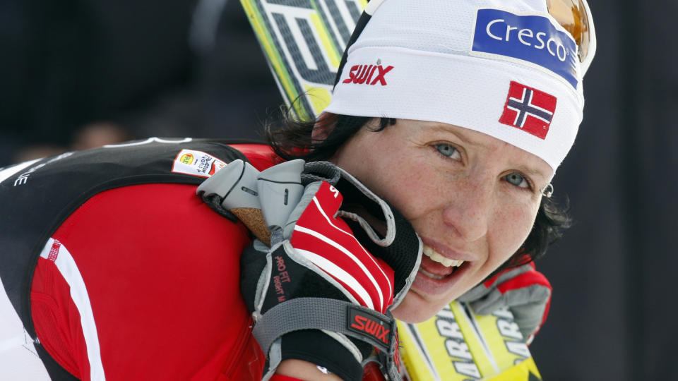 UBELEILIG SYKDOM: Marit Bj�rgen har reist hjem til Norge bare �n uke f�r VM med en mage- og tarminfeksjon.Foto: Lise �serud / SCANPIX