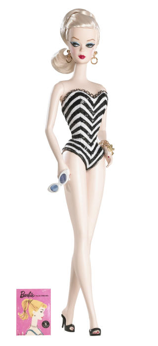 ORGINALEN: Barbie anno 1959. Foto: Stella