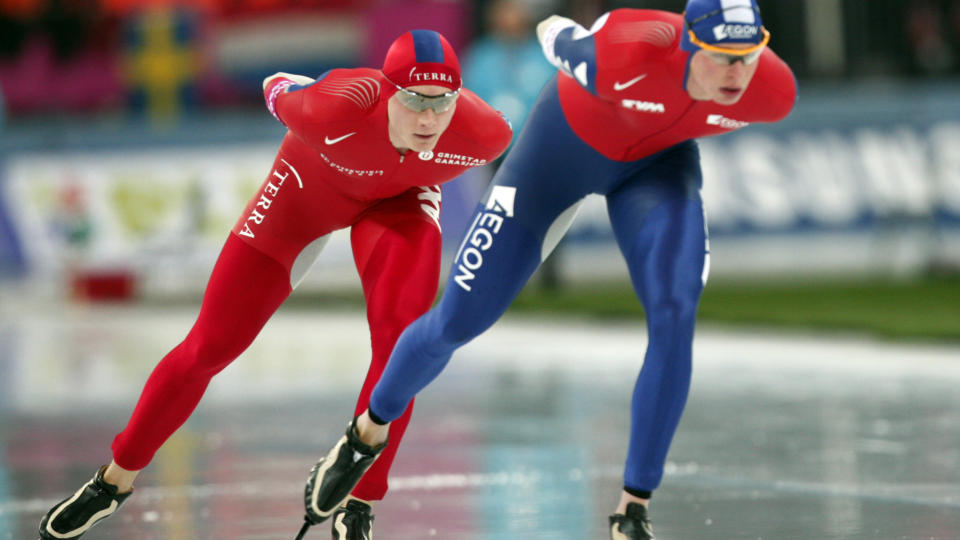 SUVEREN: H�vard B�kko m� fortsatt leve i skyggen av Sven Kramer. I dag vant nederlenderen p� hjemmebane. Her fra VM-mila i Vikingskipet. Foto: Bj�rn Sigurds�n/Scanpix