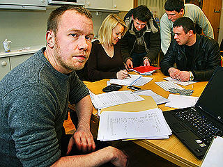 MILLIONKRAV: Ombudsmann i Oslo bygningsarbeiderforening, Jonas Bals, sier at totalkravet fra arbeiderne kan ende opp i mellom to til tre millioner kroner. Foto: STEINAR BUHOLM