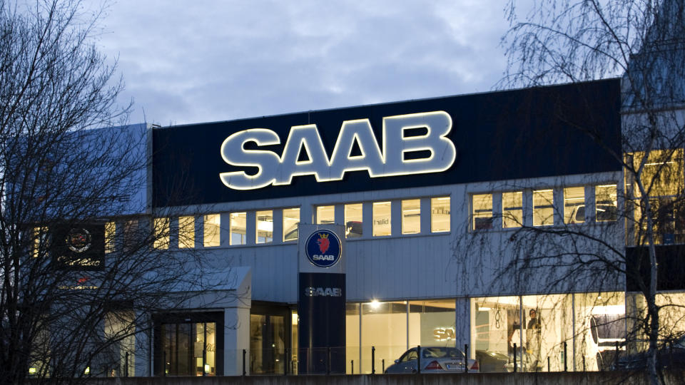 USIKKER FRAMTID: Saab har virksomheter flere steder i Sverige, blant annet her i Akalla. Framtiden til selskapet er usikker. Foto: Henrik Montgomery/SCANPIX