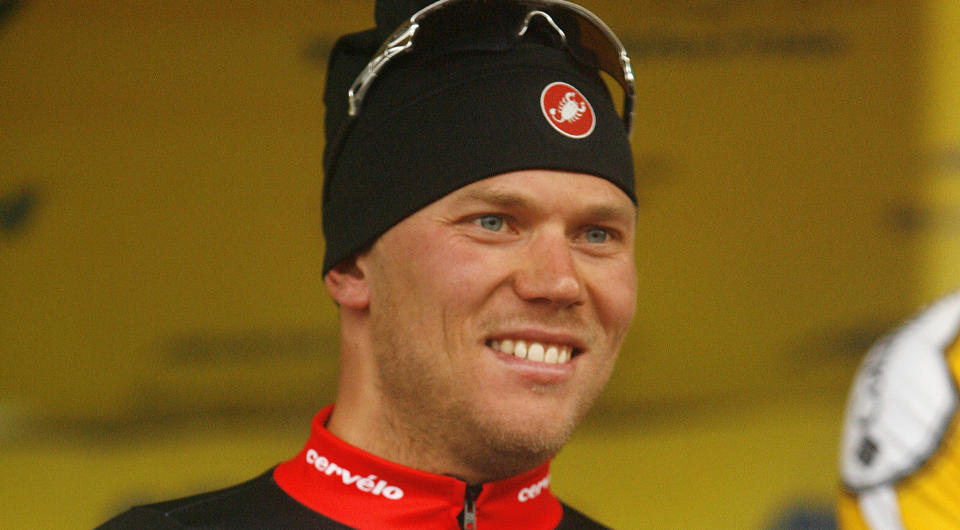 VANT: Thor Husovd vant Omloop Het Nieuwsblad. Foto: AFP.