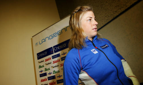 LEI RYKTER: Astrid  Uhrenholdt Jacobsen. Foto: H�kon Mosvold Larsen/Scanpix