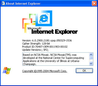 OLD SCHOOL: Internet Explorer 6 har eksistert siden 2001. N� er det p� tide � pensjonere den, mener en rekke ledende norske nettsteder.