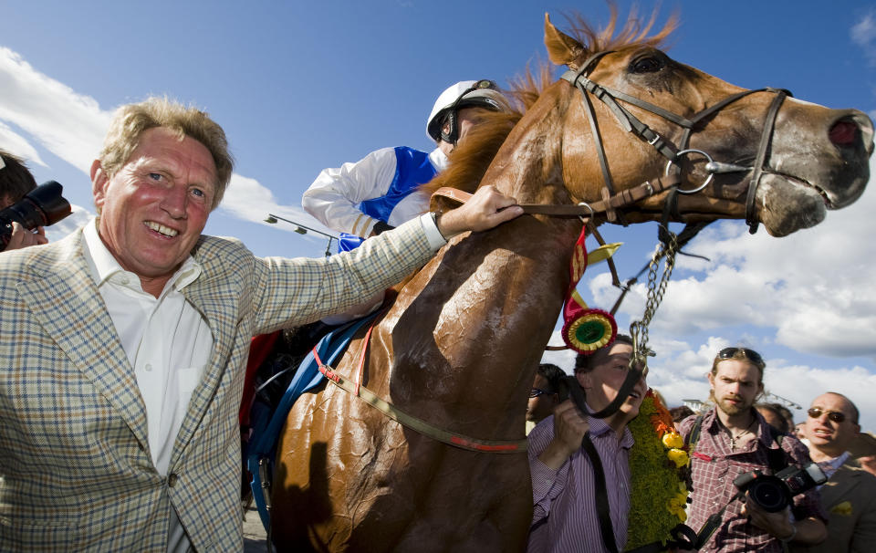 SKANDINAVIAS BESTE?: Franskf�dte Appel au Maitre var sannsynligvis den beste fire�ringen i skandinavisk galoppsport i fjor, slik den var det som tre�ring i 2007.Foto: Hesteguiden.com
