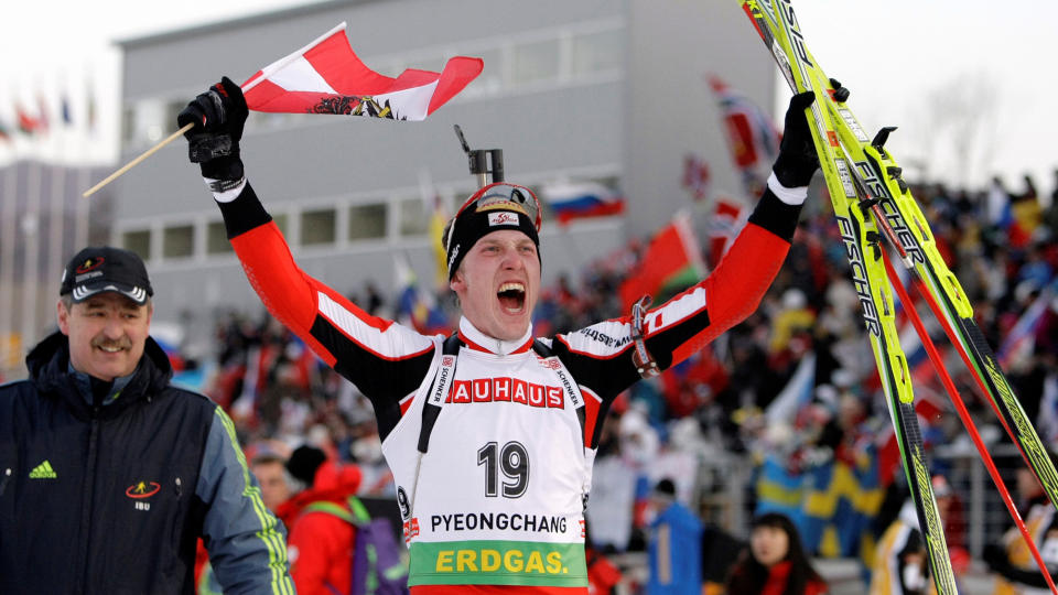 - KAN BLI DEN NYE BJ�RNDALEN: Det tror i alle fall Dominik Landertingers lagkamerat Christoph Sumann.
