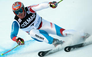 VINNER: Didier Cuche. AFP/CHRISTOPHE SIMON/Scanpix