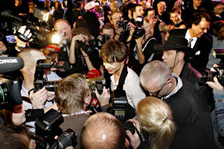 FULL JUBEL: Publikum jublet for Alexander Rybak. Foto: Sara Johannessen / SCANPIX