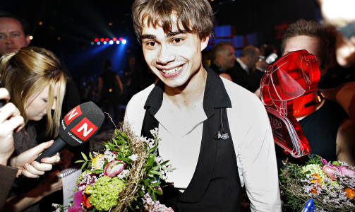 P� FEST: I kveld skal Alexander ta en velfortjent fest. Foto: Adrian �hrn Johansen
