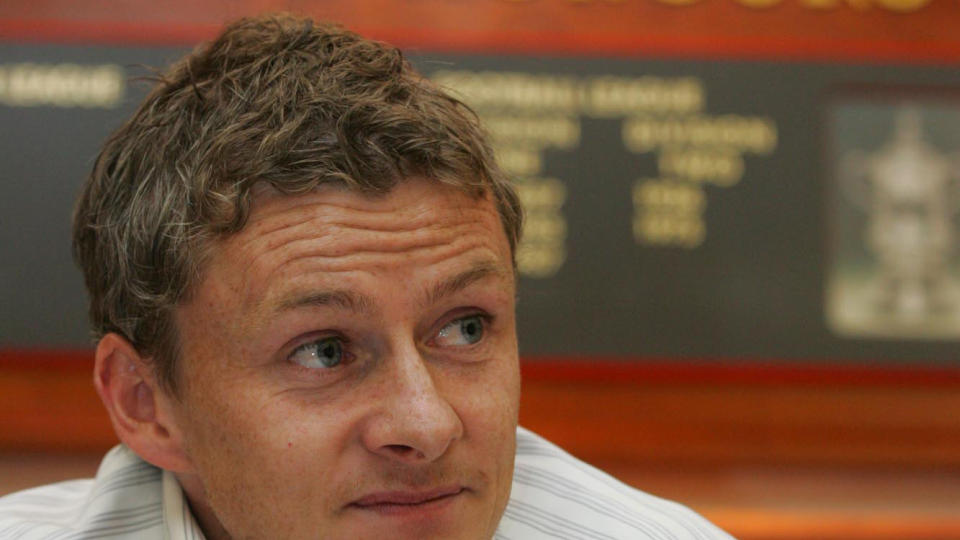 SA NEI: Ole Gunnar Solskj�r fikk tilbudet om jobben som norsk landslagssjef. United-treneren takket nei. Foto: AFP
