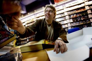 FORLOT SKUTA I FJOR: Spillregiss�r Gaute Godager ledet utviklingen av �Age of Conan�, men forlot Funcom i september i fjor. 
Foto: Stian Lysberg Solum / SCANPIX