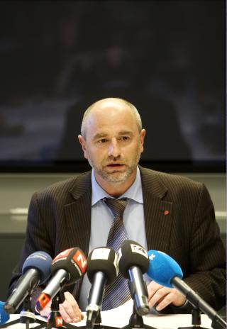 LA FRAM TILTAK:
Arbeidsminister Dag Terje Andersen opplyste p� en pressekonferanse mandag at NAV f�r beholde midlertidige stillinger som et tiltak for � l�sen krisen i etaten.
Foto Cornelius Poppe / SCANPIX