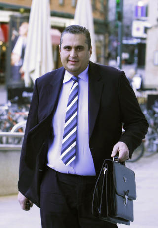 OSLO 20090224:
Arkivbilde av Christer Tromsdal som kommer til Oslo tingrett for � vitne under saken mot John Sandstr�m og P�l Herlofsen i november ifjor.
Arkivfoto Morten F. Holm / SCANPIX.