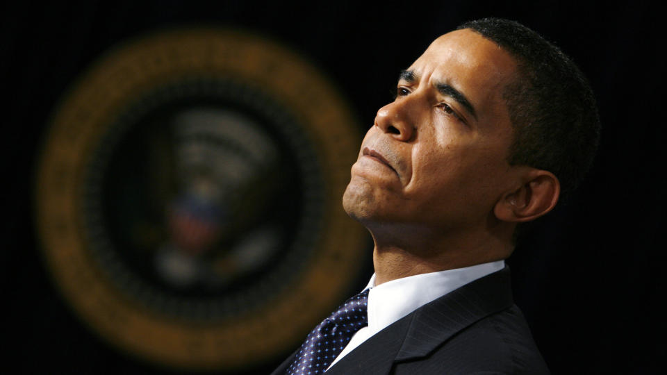 NESTEN STATE OF THE UNION: Formelt sett blir det ikke en State of the Union-tale, siden Obama bare har v�rt president i en m�ned. Men forventningene til Obamas tale er ikke mindre av den grunn. Foto: REUTERS/Kevin Lamarque/SCANPIX