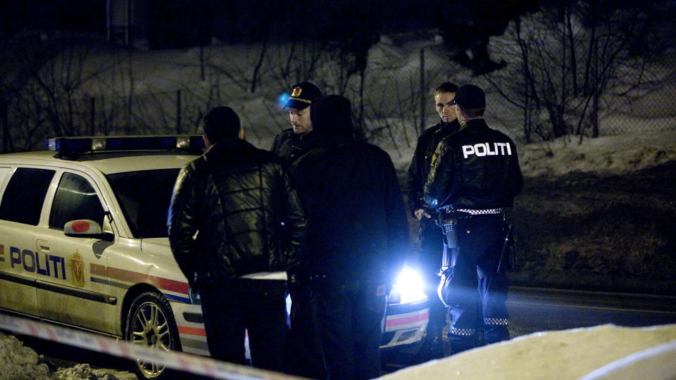 YOUNG GUNS-ANGREP: Flere venner av mennene som ble angrepet fortalte i kveld til politiet at Young Guns startet situasjonen. Foto: HENNING LILLEG�RD