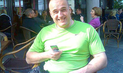 BLE ANGREPET: Jonas Pedersen (31) d�de etter � ha blitt sparket i hodet. Foto: PRIVAT