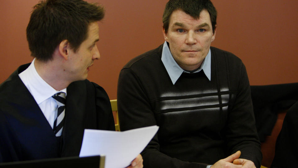 ANGRIPER AKTOR: Ronny Kjeldsens forsvarer, Espen Wangberg, startet i dag sin prosedyre med � plukke fra hverandre aktors prosedyre. Foto: Erlend Aas / SCANPIX